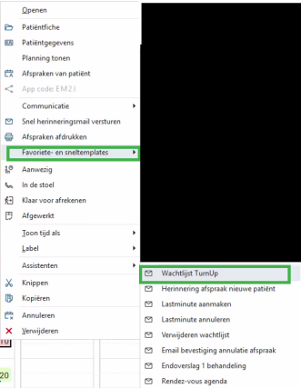 dentadmin-toevoegen-wachtlijst